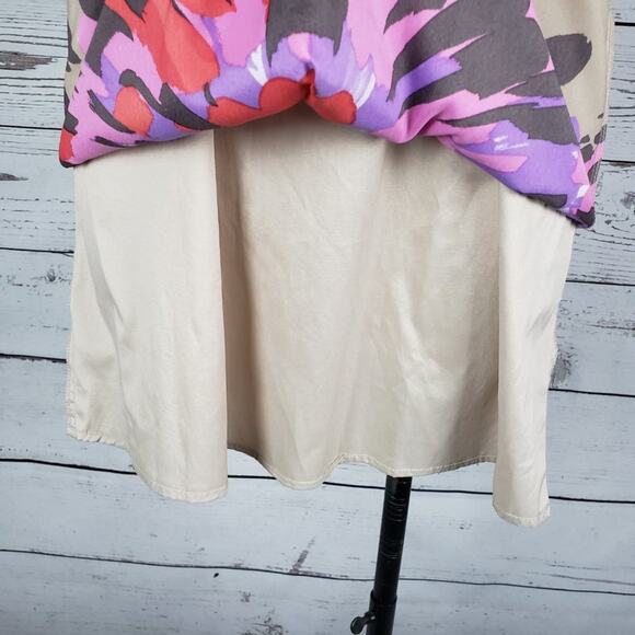 NWT Taylor Halter Ribbon Neck Sleeveless Floral Flower Slip Dress Women’s Size 2 - Picture 11 of 11